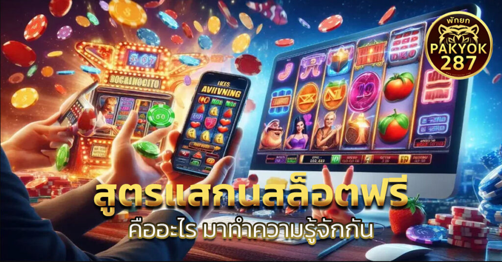 สูตรแสกนสล็อตฟรี