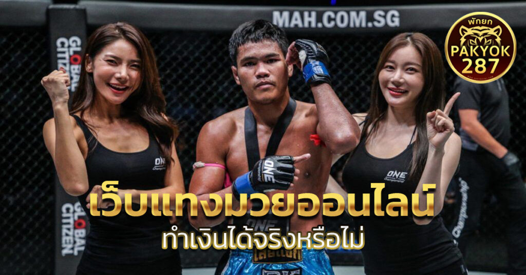 เว็บแทงมวยออนไลน์