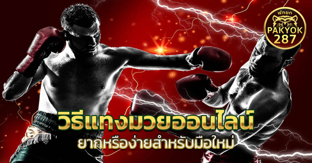 วิธีแทงมวยออนไลน์