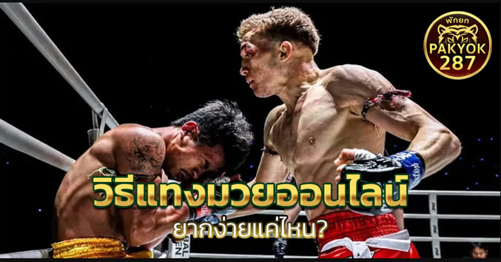 วิธีแทงมวยออนไลน์ 