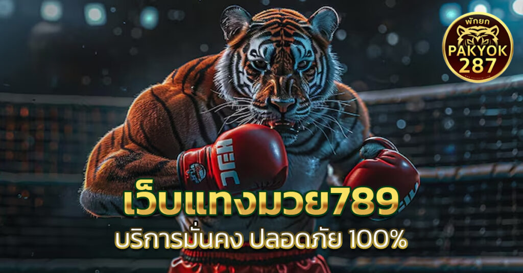 เว็บแทงมวย789 