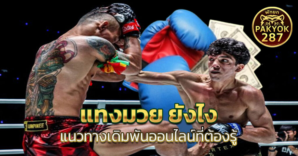 แทงมวย ยังไง 